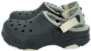 CROCS - “ALL TERRAIN GEVOERDE” ZWARTE KLOMPEN