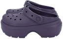 CROCS - SABOTS "STOMP DARK IRIS" MAUVES