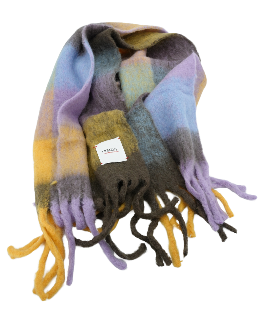 MOMENT - "ELOISE" PURPLE SCARF