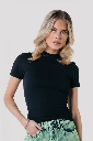 COLOURFUL REBEL - T-SHIRT AJUSTÉ NOIR