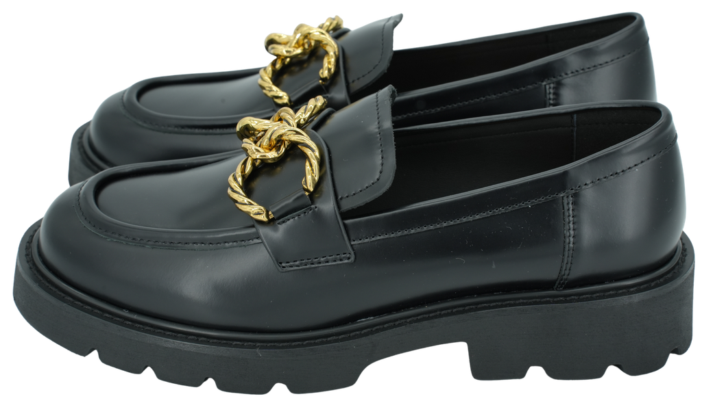 MI/MAI - ZWARTE “SOHO” MOCASSINS