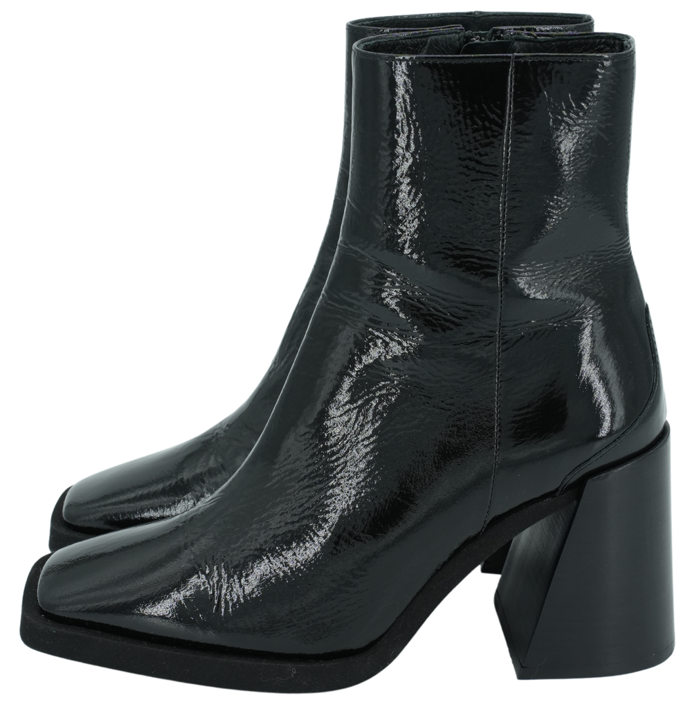 NUBIKK - BOOTS NOIRES VERNIES