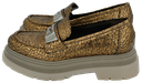 FAIRE - GOLD MOCCASINS