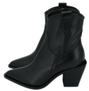 FAIRE - BOOTS WESTERN NOIRES À TALONS DÉCROCHÉS