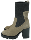 JANET&JANET - "SOCK" ANKLE BOOTS WITH HEELS