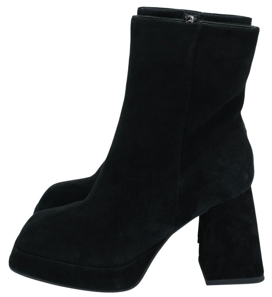 ALMA EN PENA - SCHWARZE STIEFEL MIT ABSATZ
