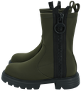 JEANNOT - KAKI BIKER BOOTS