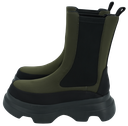 JEANNOT - BOOTS BIKER CHELSEA KAKI