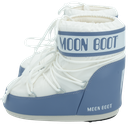 MOON BOOT - BOTTES ICON LOW EN NYLON BLEUES/BLANCHES