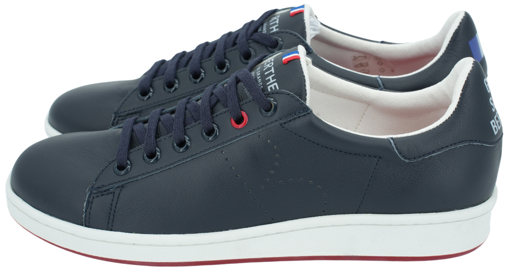 BERTHE AUX GRANDS PIEDS - BASKETS BLEUES MARINE
