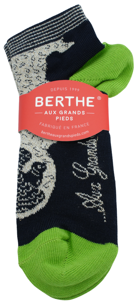 BERTHE AUX GRANDS PIEDS - SOCQUETTES EN FIL D'ÉCOSSE