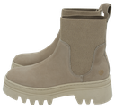 APPLE OF EDEN - BEIGE CHELSEA BOOTS