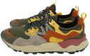 FLOWER MOUNTAIN - YAMANO 3 SUEDE/NYLON GREY-YELLOW