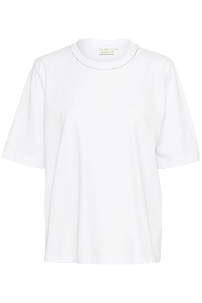 KAFFE - T-SHIRT "KAIVANA" BLANC