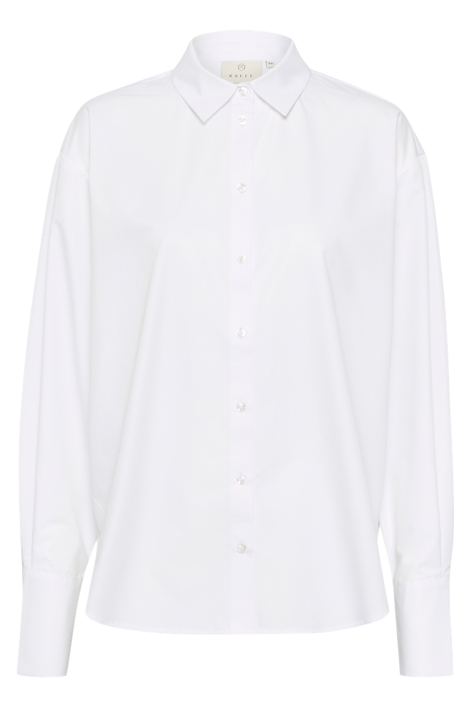 KAFFE - "KAANE" WHITE SHIRT