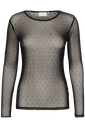 KAFFE - T-SHIRT "KADORIANA" NOIR