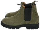 SCHMOOVE - KHAKI CHELSEA BOOTS