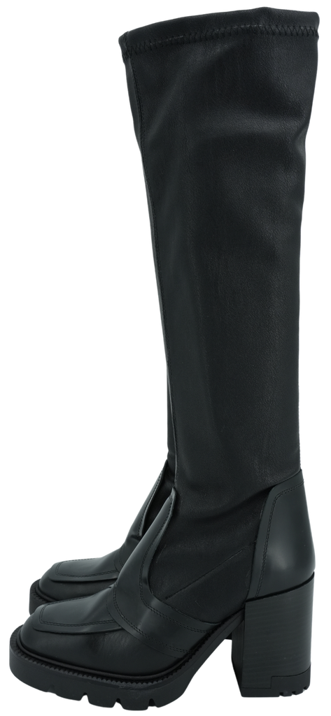 JANET&JANET - BOTTES À TALONS NOIRES