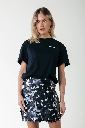 COLOURFUL REBEL - SILVER GREY "JILLY" SEQUIN SKIRT