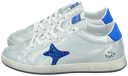 AMA BRAND - SILBERMETALLISCHE „SUN“-SNEAKERS