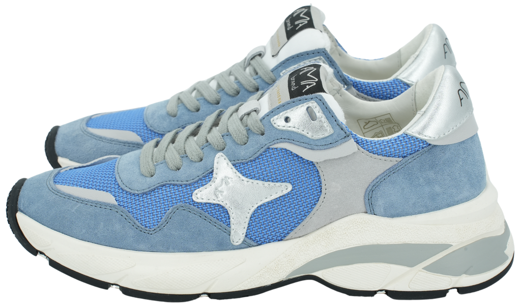 AMA BRAND - BLUE "MOON" SNEAKERS
