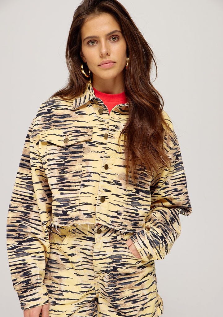 HARPER AND YVE - VESTE "WILLOW" TIGER (XS)