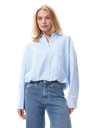 CATWALK JUNKIE - BLUE LINED SHIRT