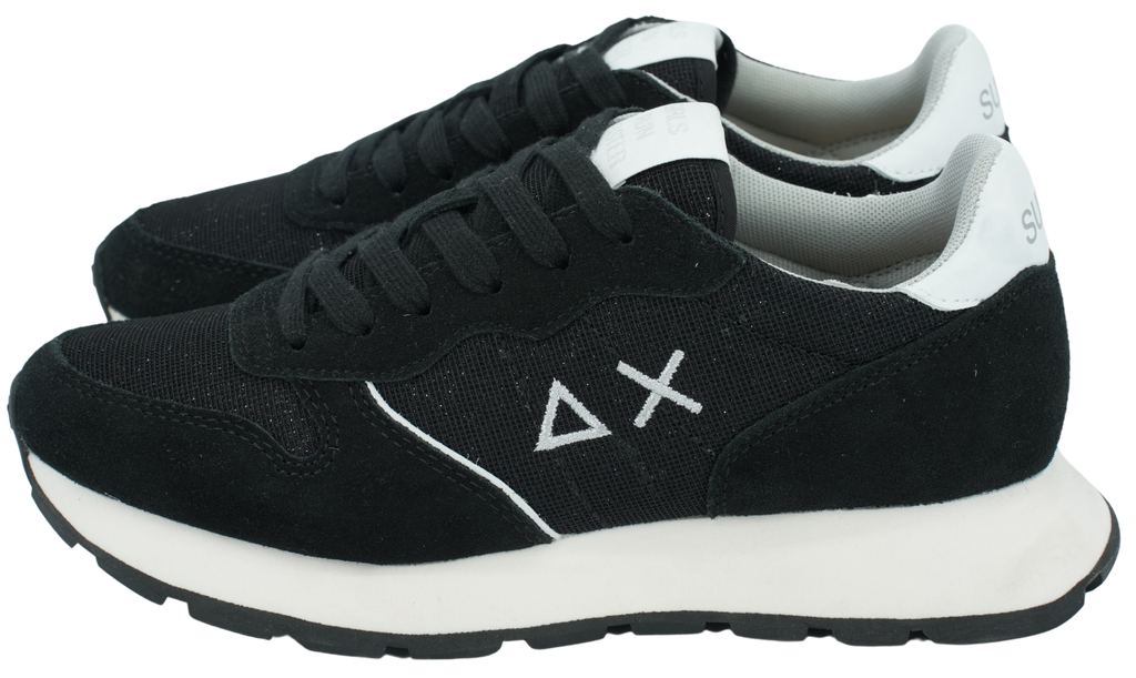 SUN68 - BASKETS "ALLY GLITTER" NOIRES