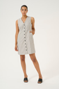 KAFFE - GREY "KAKAYSA" DRESS
