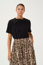 KAFFE - T-SHIRT "KAELOISE" NOIR