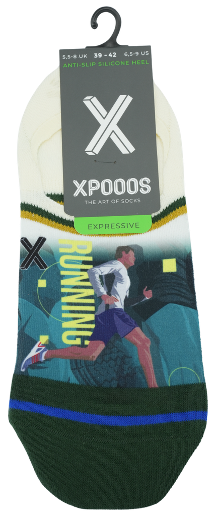 XPOOOS - FOOTIES "RUNNING"