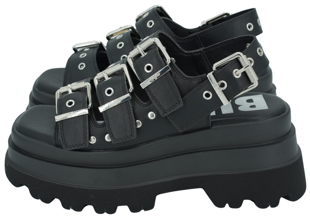 BUFFALO - SANDALES "JUPITER ATHENA" NOIRES