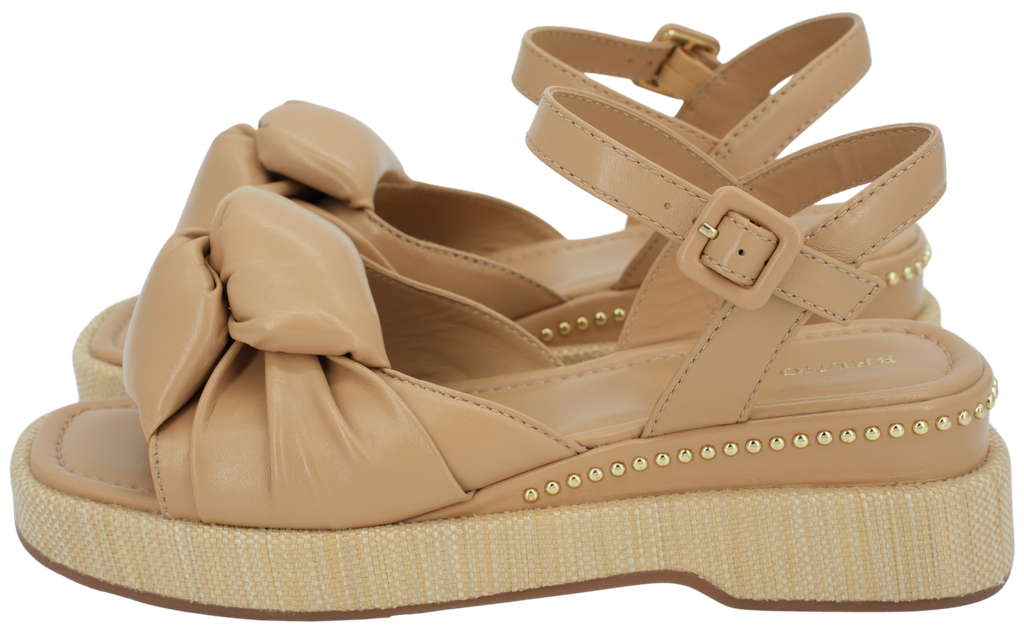 BRUNO PREMI - BEIGE PLATEAU-SANDALEN