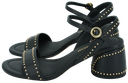 BRUNO PREMI - SCHWARZE SANDALEN MIT ABSATZ