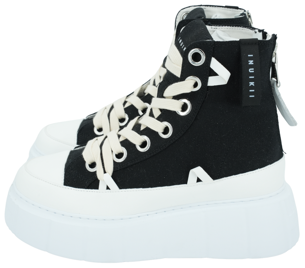 INUIKII - BLACK "MATILDA" SNEAKERS