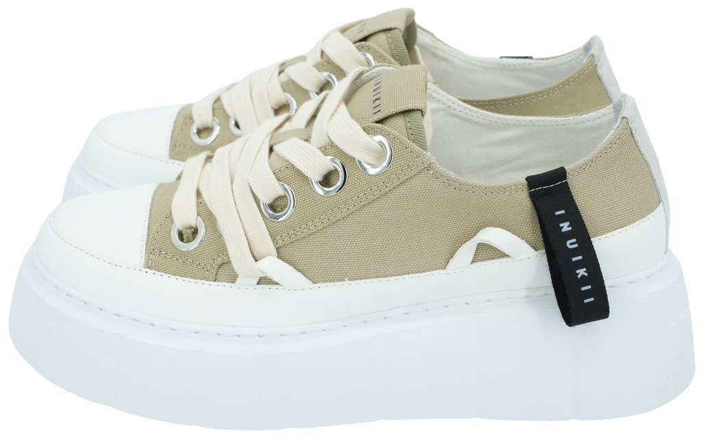 INUIKII - BEIGE „MATILDA LOW“-SNEAKERS