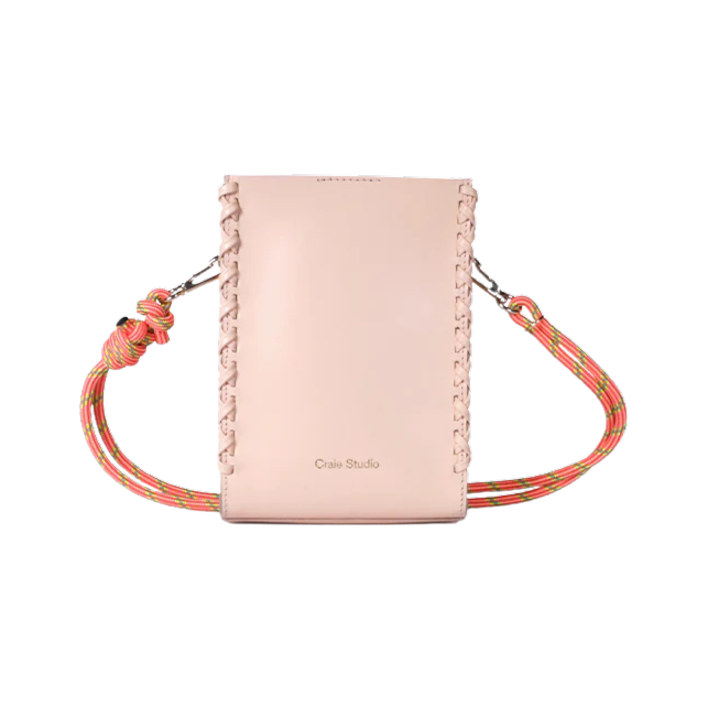 CRAIE STUDIO - POCHETTE ESSENCE STITCH PÊCHE