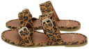 CRAIE STUDIO - „BYRON“ LEOPARD LEDERSANDALEN