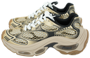 ASH - GOLD "DRAGON" SNEAKERS