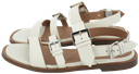 CARMENS - BEIGE FLACHE SANDALEN