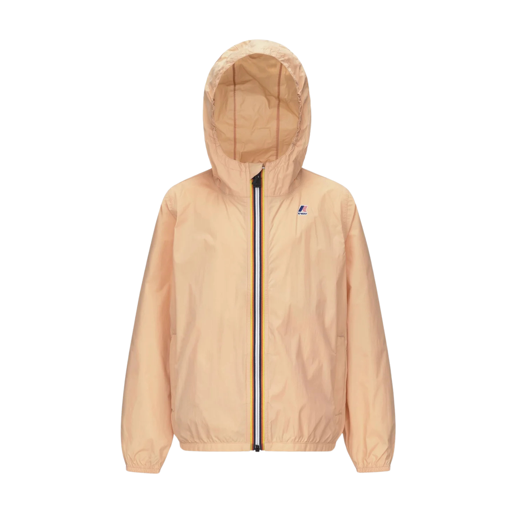 K-WAY - "LE VRAI 4.0 CLAUDE" PALE YELLOW JACKET