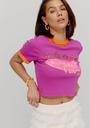 HARPER AND YVE - T-SHIRT "FRUITS DE MER" MAUVE