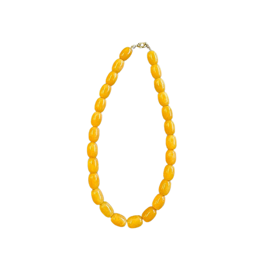 HARPER AND YVE - ORANGE "FRUCHTIGE" HALSKETTE