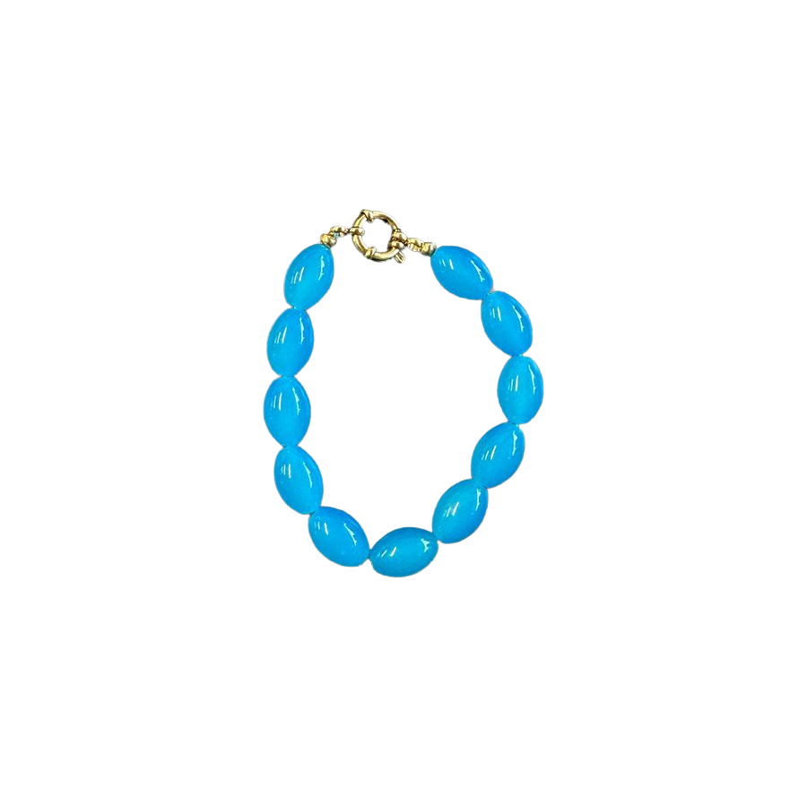 HARPER AND YVE - BLUE "TROPICAL" BRACELET