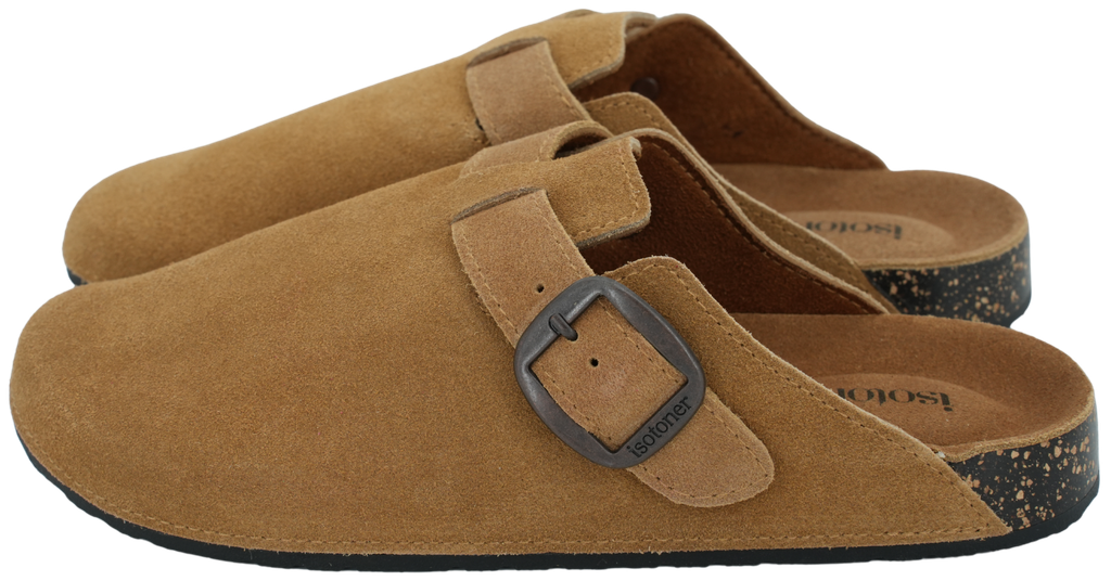 ISOTONER – BRAUNE CLOGS