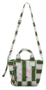 BECKSÖNDERGAARD - GREEN LINED "GABBY" BAG