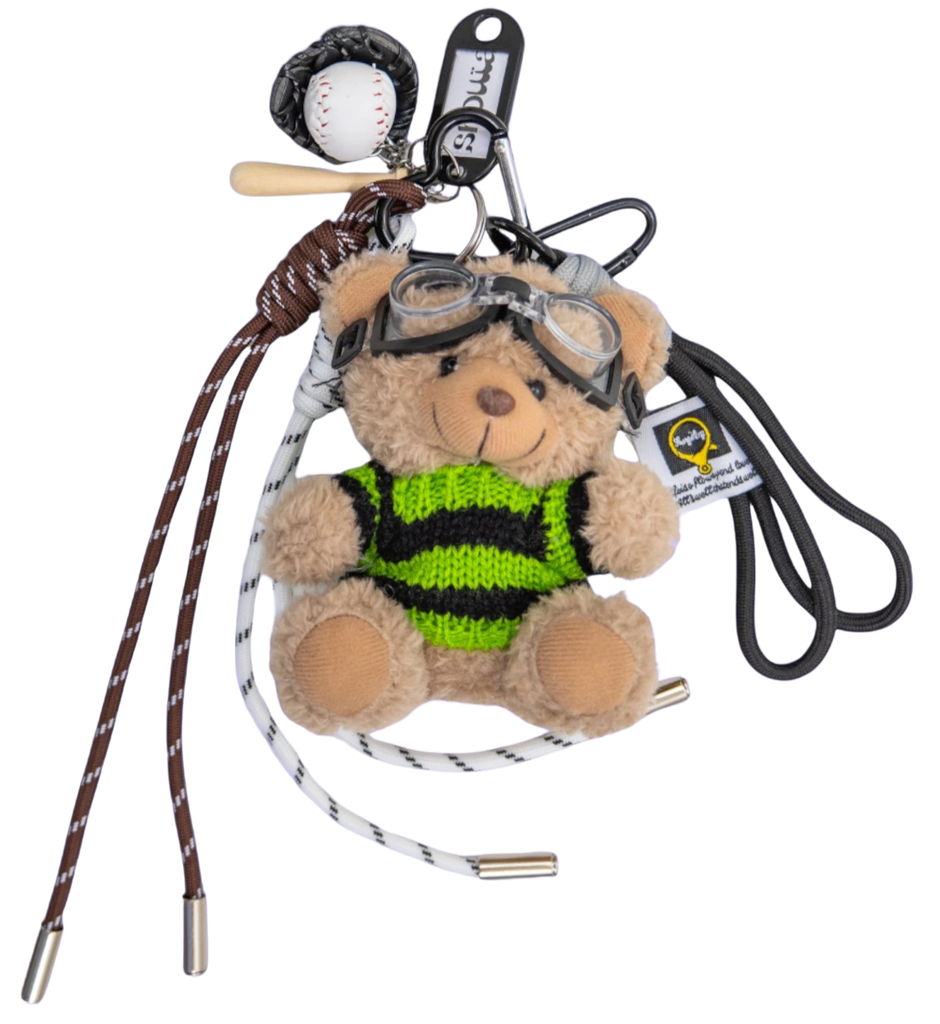 SHOUIA - GRIGRI DE SAC "TEDDY" VERT