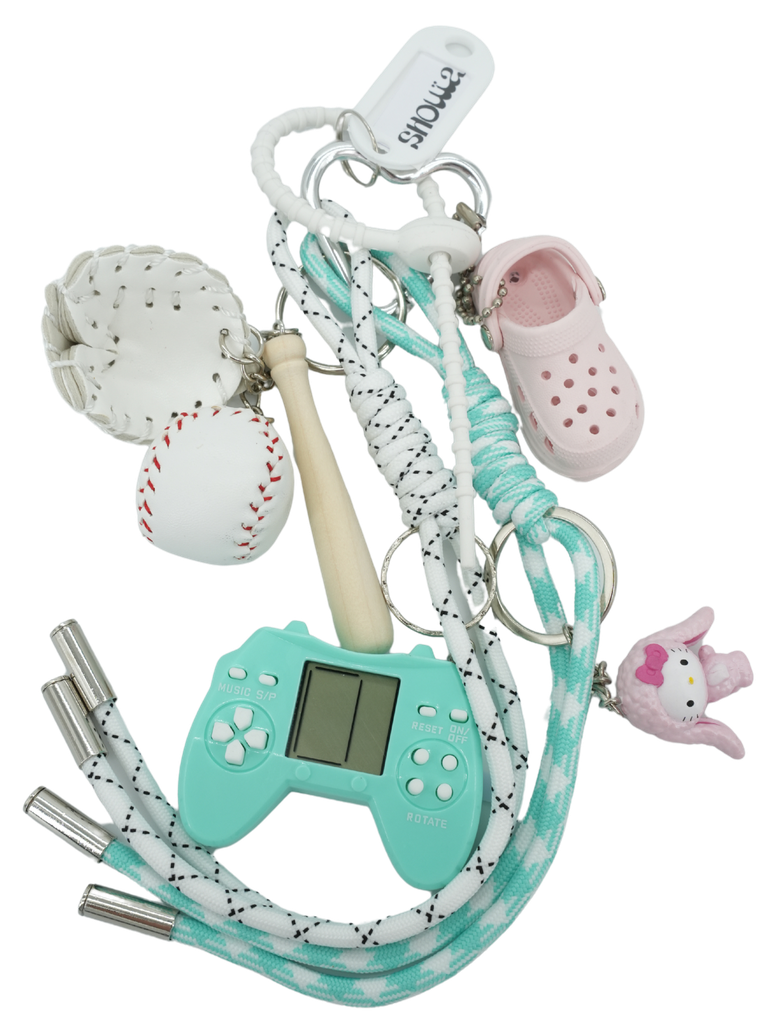 SHOUIA - TURQUOISE “KITTY” BAG GRIGRI
