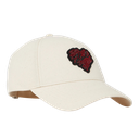 KARL LAGERFELD - BEIGE „K/HERZ“-KAPPE