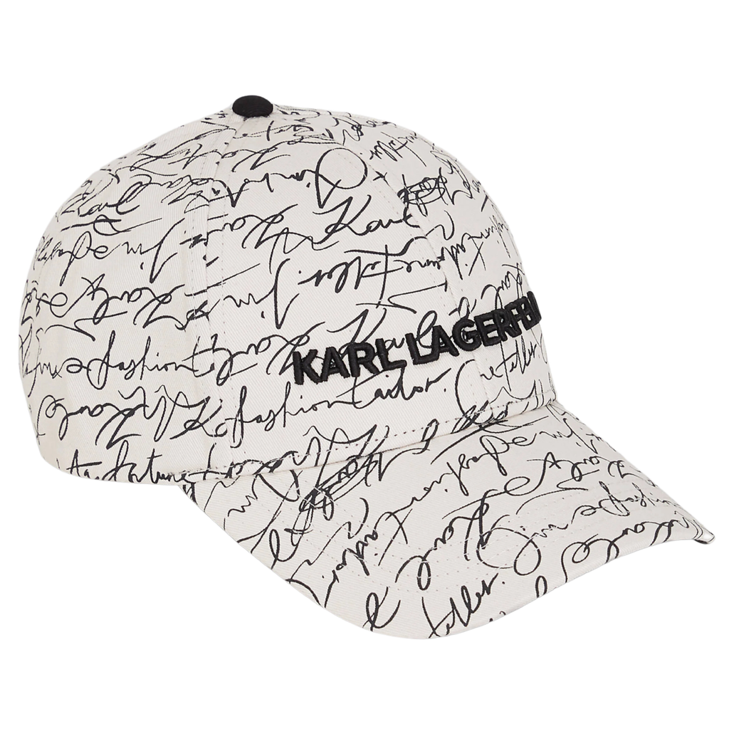 KARL LAGERFELD - „K/ESSENTIAL SCRIBBLE“-KAPPE